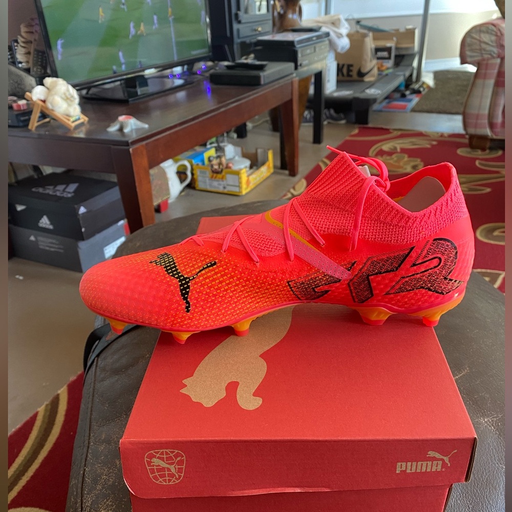Puma Future 7 Pro Soccer Cleats Sunset Glow